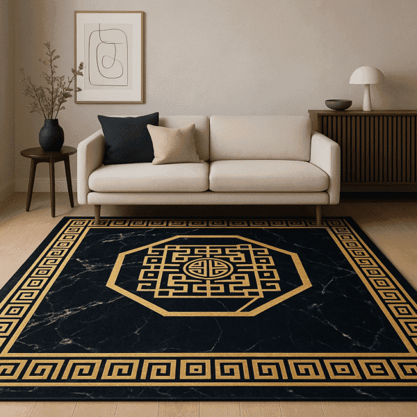 « سجادة 3d بتصميم عصري »